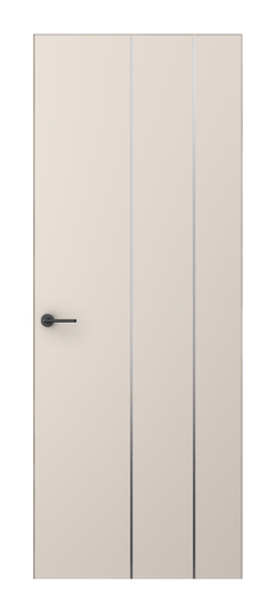 Дверь межкомнатная 4205 ПЭПБ. Цвет ПЭТ пудровый бежевый. Материал ПЭТ. Коллекция Freedom. Картинка.