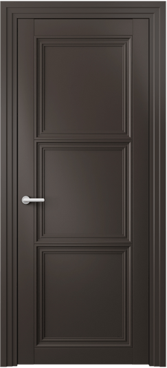 Дверь межкомнатная 2503 МАН. Цвет Матовый антрацит. Материал Гладкая эмаль. Коллекция Центро. Картинка.