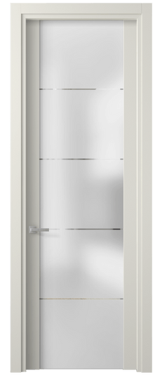 Дверь межкомнатная 4114 МЖМ ГРА. Цвет Матовый жемчужный. Материал Гладкая эмаль. Коллекция Планум. Картинка.