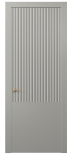 Дверь межкомнатная Межкомнатная дверь Alba АКП 8646 Гладкая эмаль (алба, альба, алва, альва, фдиф). Цвет Матовый нейтральный серый. Материал Гладкая эмаль. Коллекция Alba. Картинка.