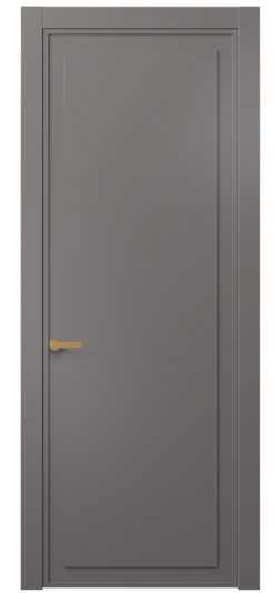 Дверь межкомнатная Межкомнатная дверь Frame АКП 8602 Гладкая эмаль (фрейм, фрам, фраме, акфьу). Цвет Матовый классический серый. Материал Гладкая эмаль. Коллекция Frame. Картинка.
