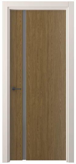 Дверь межкомнатная 4222 ТФД СЕР САТ. Цвет Торфяной дуб. Материал Ламинатин. Коллекция Freedom. Картинка.