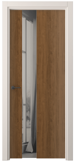 Дверь межкомнатная Межкомнатная дверь Freedom 4224 Ламинатин (фридм, фридом, фридам, фредом, фредам, ahbljv, ahblv). Цвет Лесной орех. Материал Ламинатин. Коллекция Freedom. Картинка.