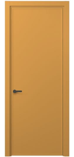 Дверь межкомнатная Межкомнатная дверь Frame 8601 Гладкая эмаль (фрейм, фрам, фраме, акфьу). Цвет RAL Пастельно-жёлтый RAL 1034. Материал Гладкая эмаль. Коллекция Frame. Картинка.