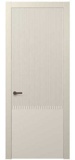 Дверь межкомнатная Межкомнатная дверь Dune АКП 8627 Гладкая эмаль (дине, динэ, дуне, дунэ, дюна, дюне, дюнэ, дюн, вгту). Цвет Матовый бежево-серый. Материал Гладкая эмаль. Коллекция Dune. Картинка.