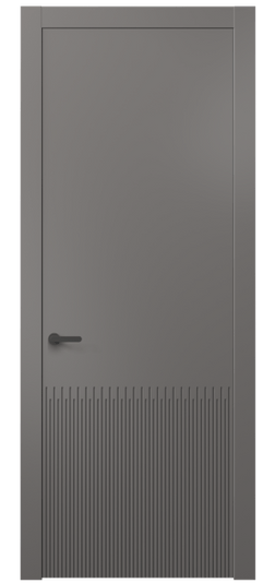 Дверь межкомнатная Межкомнатная дверь Dune 8626 Гладкая эмаль (дине, динэ, дуне, дунэ, дюна, дюне, дюнэ, дюн, вгту). Цвет Матовый классический серый. Материал Гладкая эмаль. Коллекция Dune. Картинка.