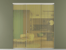 Перегородка Формато внутри проёма 3 створки