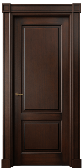 Дверь межкомнатная 6303 БТП. Цвет Бук тёмный с патиной. Материал Массив бука с патиной. Коллекция Toscana Plano. Картинка.