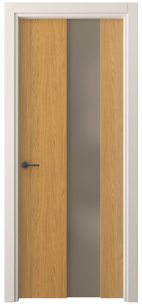 Дверь межкомнатная 4226 ВНД БР САТ. Цвет Ванильный дуб. Материал Ламинатин. Коллекция Freedom. Картинка.